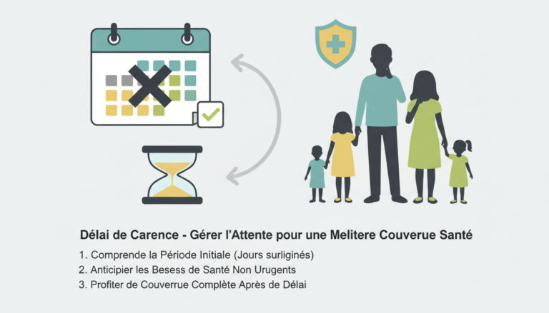découvrez quel est le délai de carence pour une mutuelle et apprenez à le gérer efficacement pour optimiser votre couverture santé dès votre adhésion.