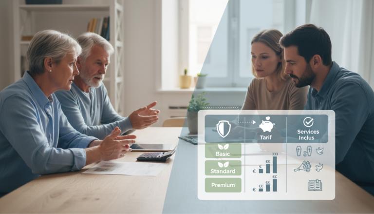 découvrez comment choisir l'assurance obsèques adaptée à votre budget grâce à notre guide des tarifs et formules personnalisées.